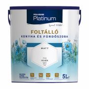  Poli-farbe Foltll Konyha s Frdszoba Beltri Matt Latex Falfestk Fehr 5l